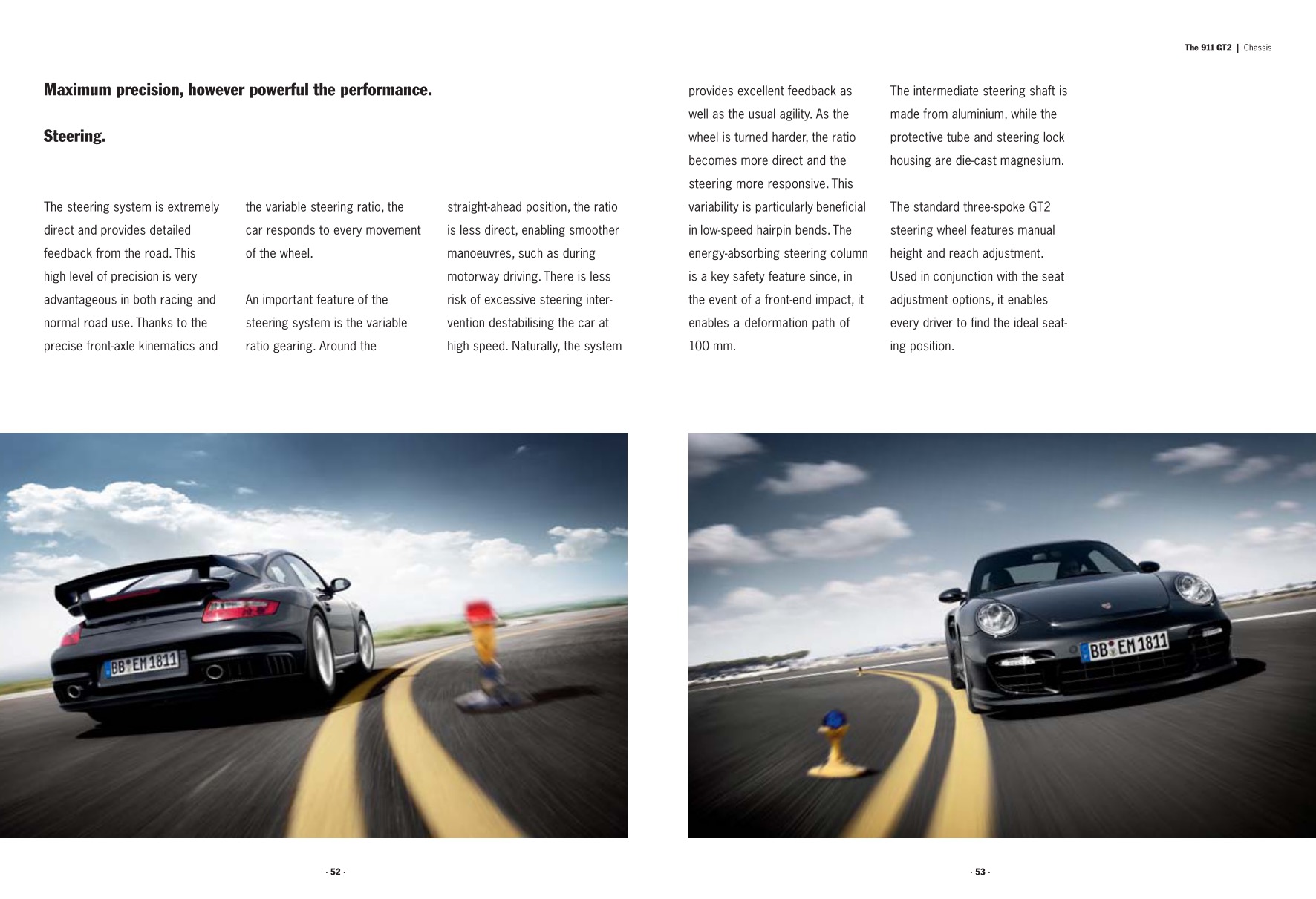2008 Porsche 911 GT2 Brochure Page 41